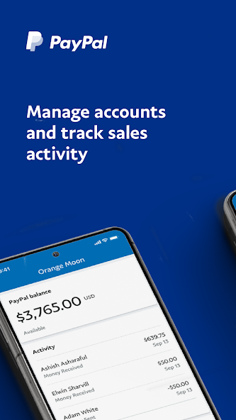 PayPal Business Application Screenshots PayPal Business Application Screenshots
