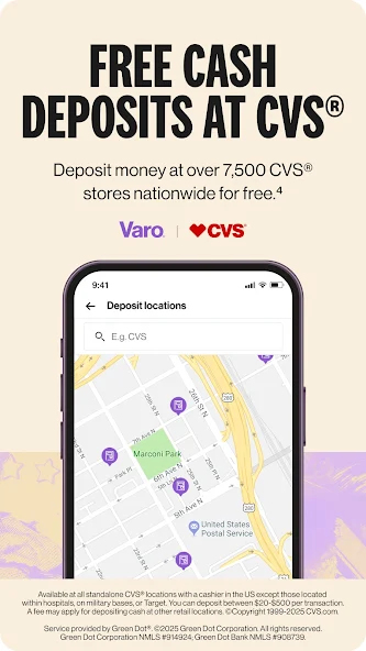 Varo Bank: Online Banking Application Screenshots