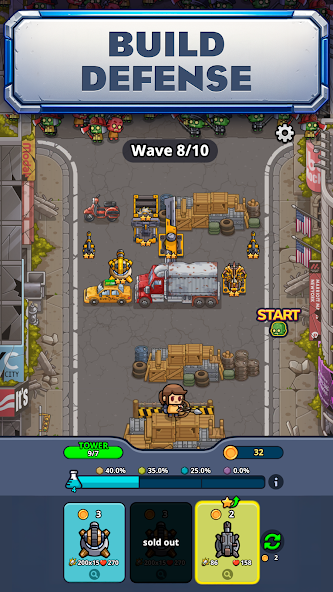 Zombie Fortress: Trap Defense Application Screenshots