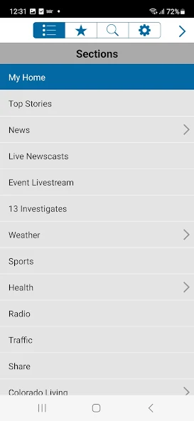 NewsChannel 13 KRDO.com Application Screenshots NewsChannel 13 KRDO.com Application Screenshots