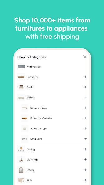 HipVan Application Screenshots HipVan Application Screenshots