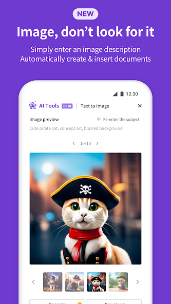 Polaris Office Application Screenshots