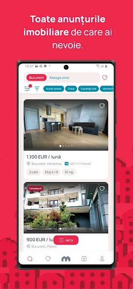 Imobiliare.ro Application Screenshots