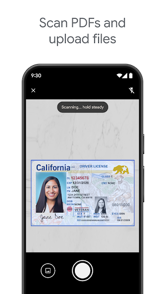 Google Drive Application Screenshots