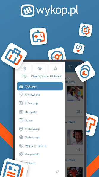 Wykop Application Screenshots Wykop Application Screenshots