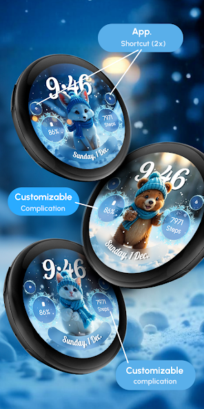ReS58 - Winter Cute Animals Application Screenshots ReS58 - Winter Cute Animals Application Screenshots
