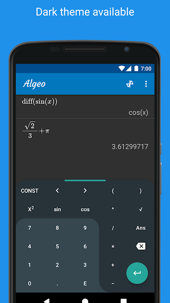 Graphing Calculator - Algeo Application Screenshots