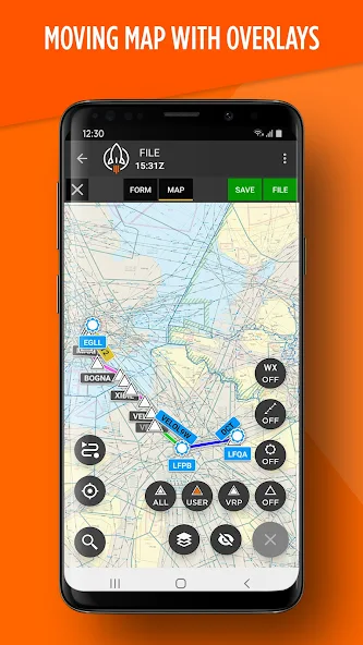RocketRoute FlightPlan Application Screenshots
