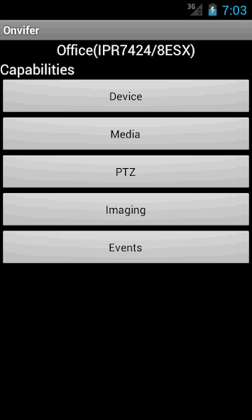 ONVIF IP Camera Monitor (Onvifer) Application Screenshots ONVIF IP Camera Monitor (Onvifer) Application Screenshots