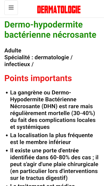 Dermatology Application Screenshots Dermatology Application Screenshots