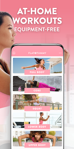 FlatTummy Application Screenshots FlatTummy Application Screenshots