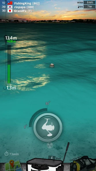Fishing Island Application Screenshots