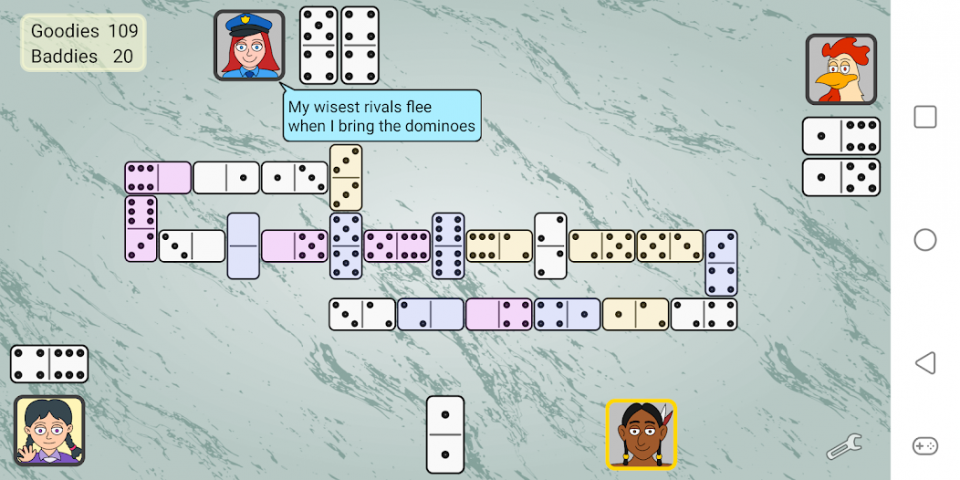 Partnership Dominoes Application Screenshots