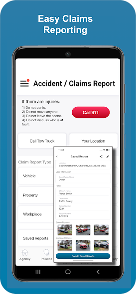 Insurance Agent Application Screenshots