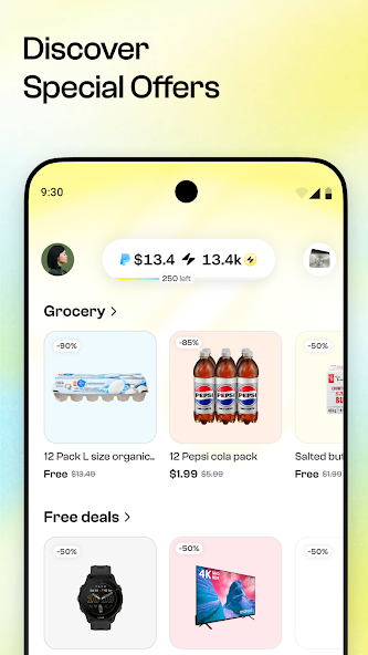 Blidz - Shop Deals, Earn Money Application Screenshots