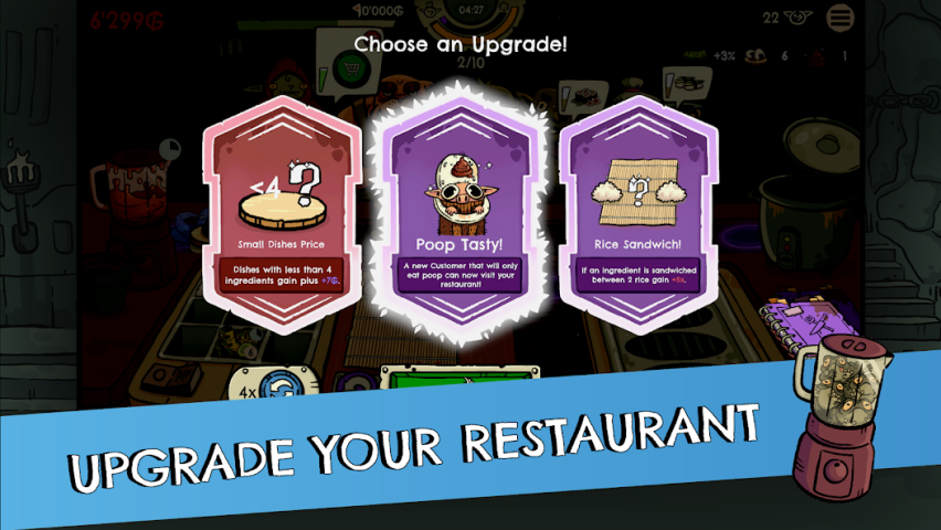 Goblin Sushi Application Screenshots
