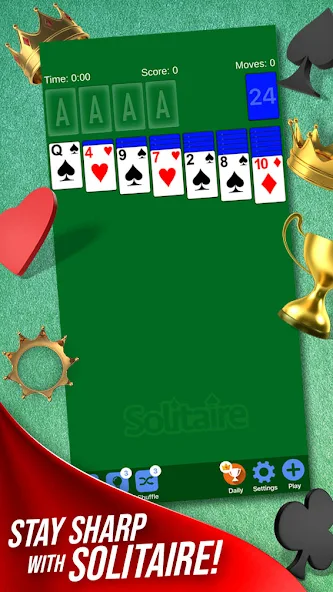 Solitaire Application Screenshots