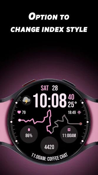 Runners Dial - Watch face Application Screenshots