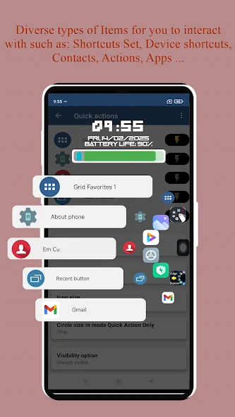 Sidebar, Edge Screen, Shortcuts - Swiftly Switch Application Screenshots