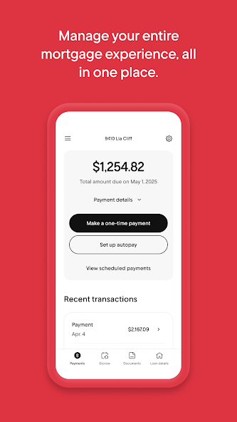 Rocket Mortgage Application Screenshots