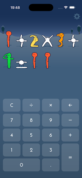 Ningen Calc X Application Screenshots