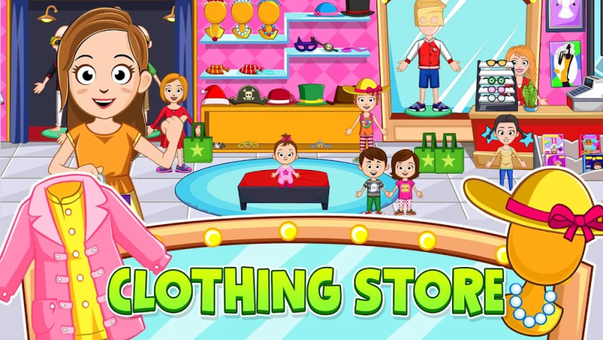 My Town : Stores Application Screenshots