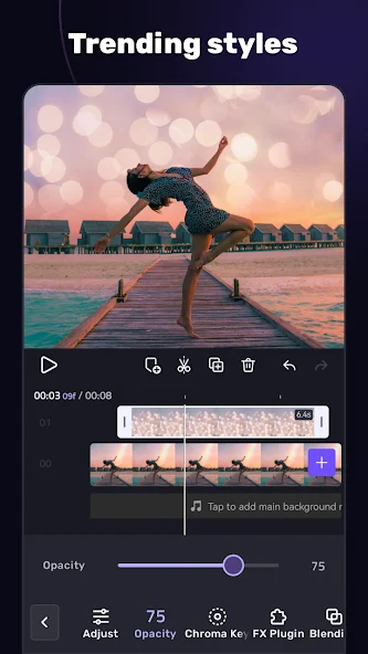 AI Video Editor - VivaCut Application Screenshots