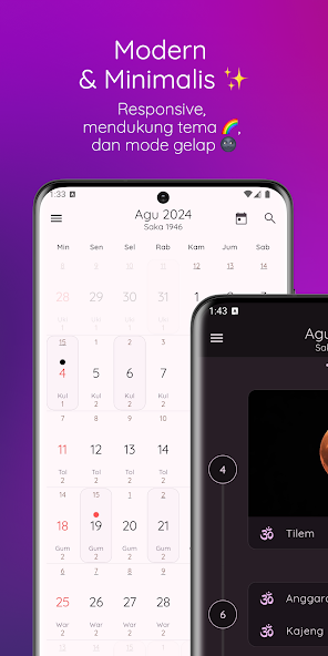 Kalender Saka Bali Application Screenshots