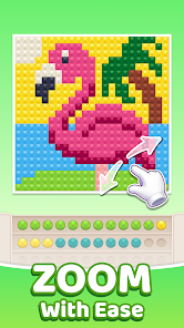 Jewel Bloom: Gem Coloring Application Screenshots