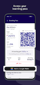 LATAM: Flights, Hotels, Cars Application Screenshots