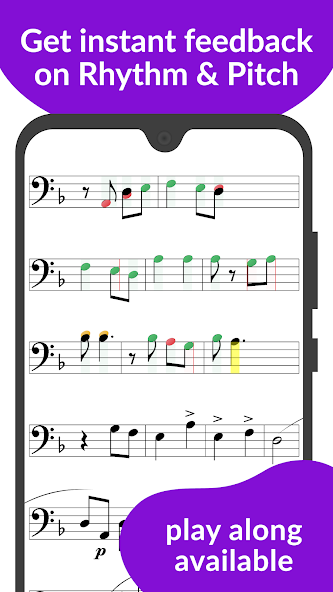 tonestro - learn Euphonium Application Screenshots tonestro - learn Euphonium Application Screenshots