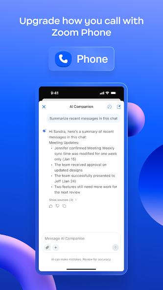 ZOOM Cloud Meetings Application Screenshots