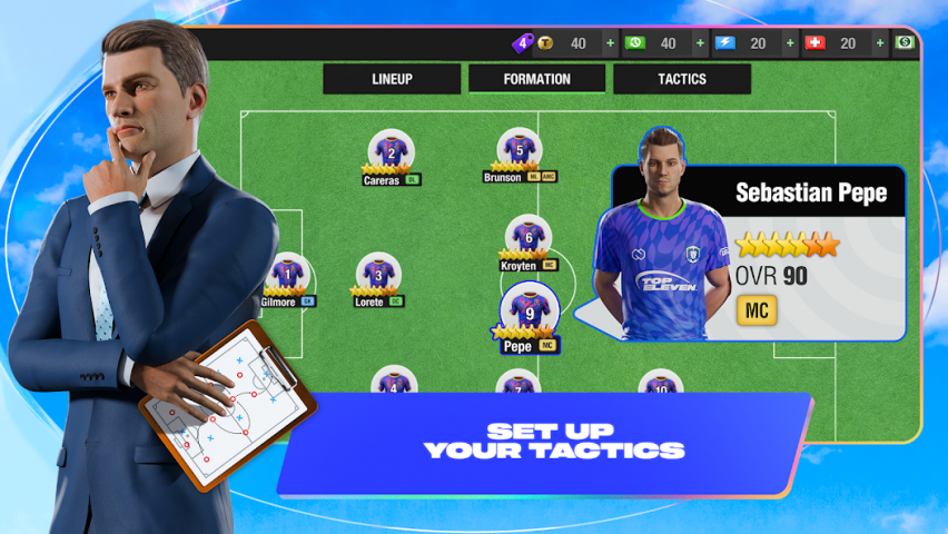 Top Eleven Application Screenshots