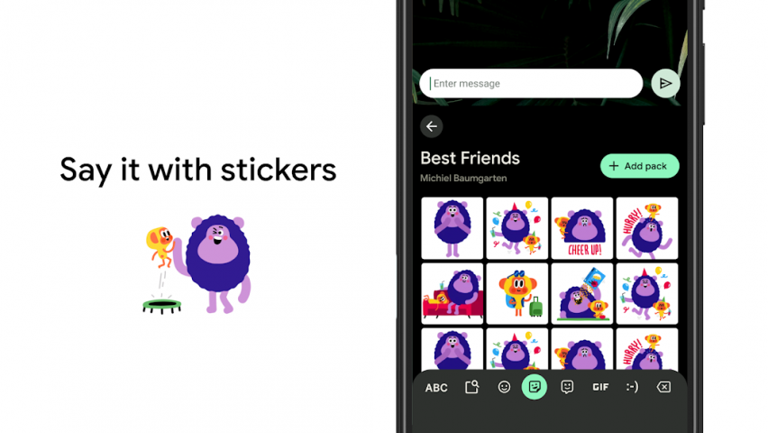 Gboard Application Screenshots