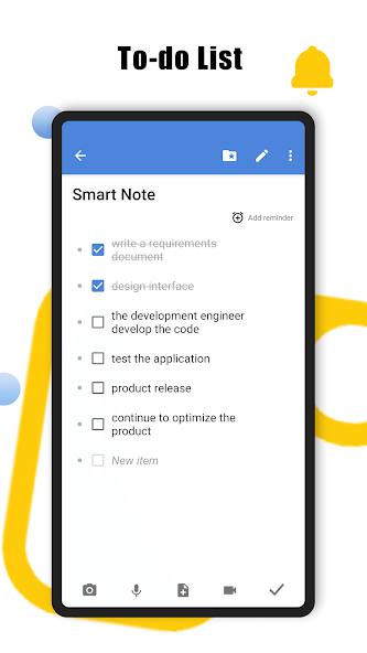 Smart Note Application Screenshots