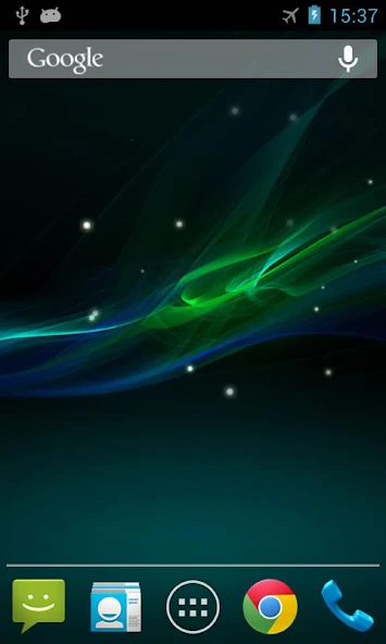 Xperia Z Live Wallpaper Application Screenshots