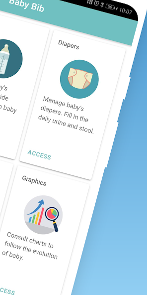 Baby bottle manager : Baby'bib Application Screenshots