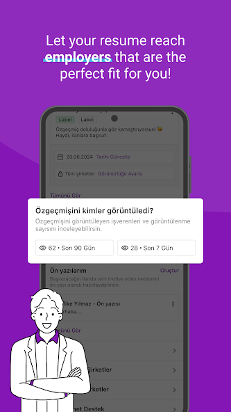 Kariyer.net Application Screenshots