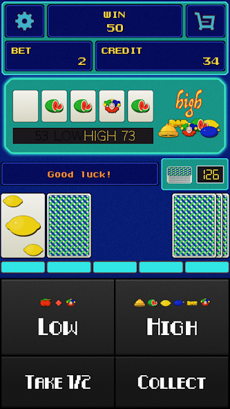 Fruit Poker Application Screenshots Fruit Poker Application Screenshots