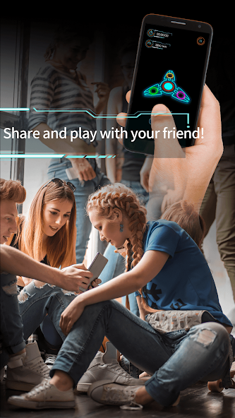 Draw Finger Spinner Application Screenshots