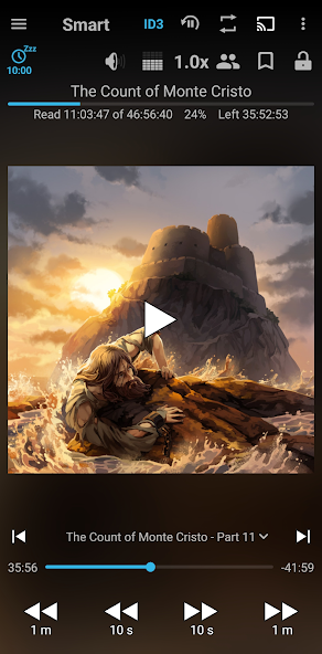 Smart AudioBook Player Application Screenshots