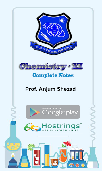 Chemistry XI Application Screenshots Chemistry XI Application Screenshots