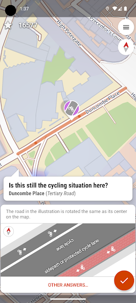 StreetComplete Application Screenshots