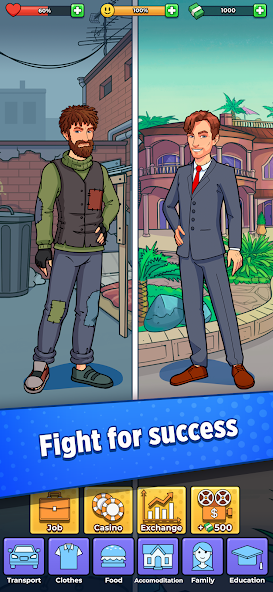 Hobo Life business simulator Application Screenshots Hobo Life business simulator Application Screenshots