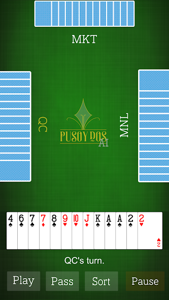 Pusoy Dos Ai Application Screenshots Pusoy Dos Ai Application Screenshots