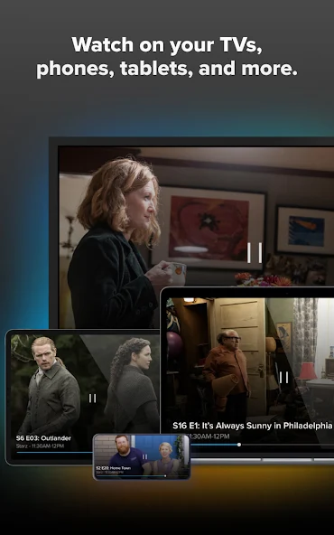 Sling TV Application Screenshots Sling TV Application Screenshots