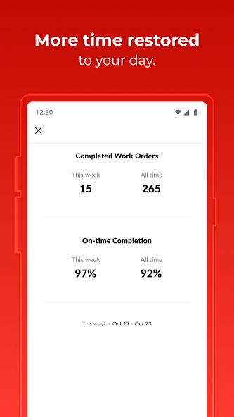 UpKeep Application Screenshots UpKeep Application Screenshots