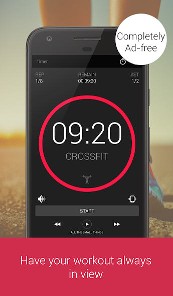Tabata Interval HIIT Timer Application Screenshots Tabata Interval HIIT Timer Application Screenshots