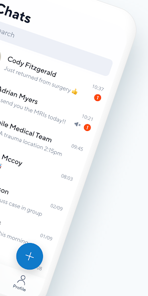 Siilo Application Screenshots