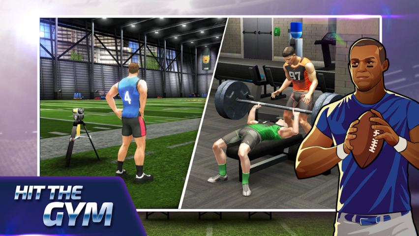 All Star Quarterback 19 Application Screenshots